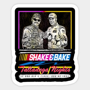 SHAKE N BAKE Race Day Colorway Sticker